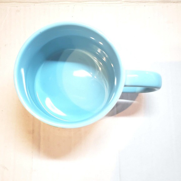 Starbucks Citrus Floral Coffee Mug Ceramic Yellow Blue 14oz 2023 Easter - Picture 8 of 10